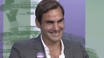 Wimbledon : Roger Federer déclenche le fou rire des journalistes