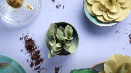 On vous explique comment créer des plantes en papier