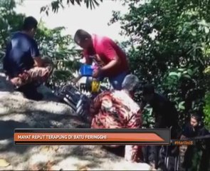 Mayat reput terapung di Batu Feringghi