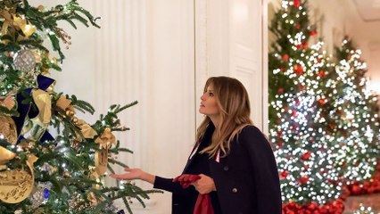 Découvrez la décoration de Noël de la Maison Blanche