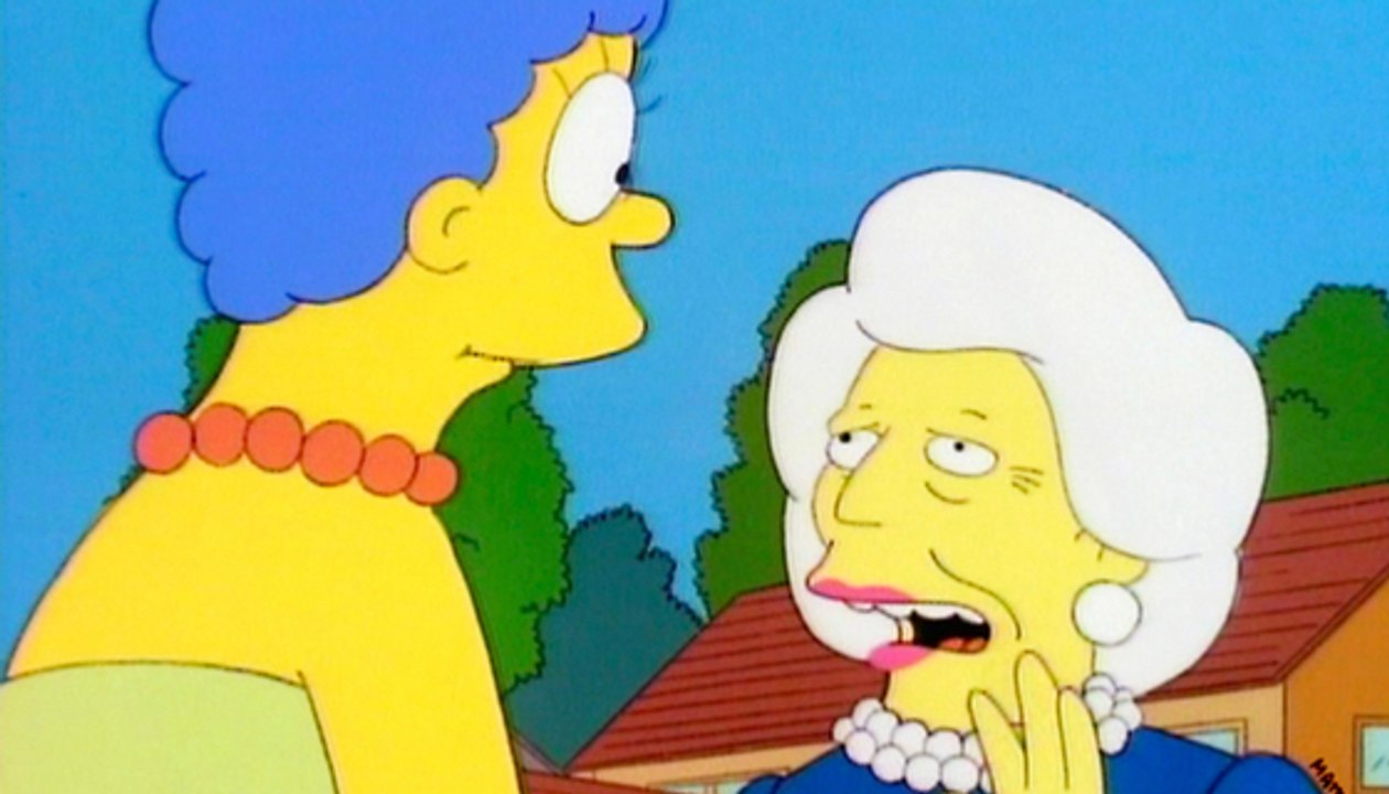Les Simpson : l'étonnante correspondance entre Marge et Barbara Bush