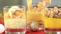 3 recettes de verrines salées pour un apéritif de Noël gourmand