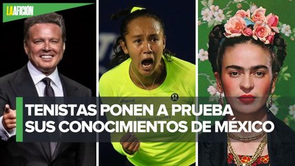 ¿Lo lograron? Jugadoras de la WTA adivinan íconos mexicanos