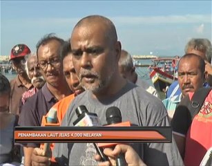 Penambakan laut jejas 4,000 nelayan