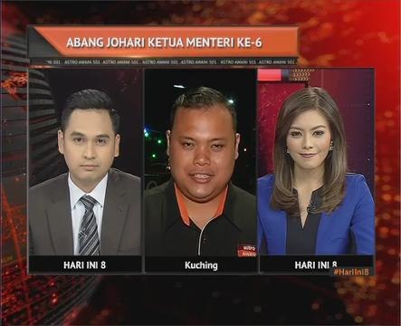 Abang Johari Ketua Menteri Ke - 6