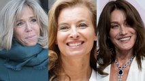 Quand Carla Bruni-Sarkozy et Valérie Trierweiler déjeunent avec Brigitte Macron