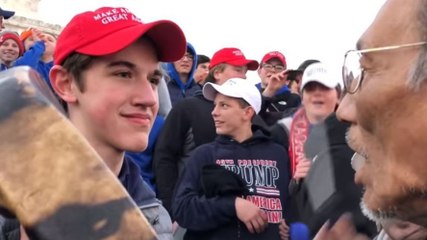 Cette vidéo de lycéens américains pro-Trump fait polémique