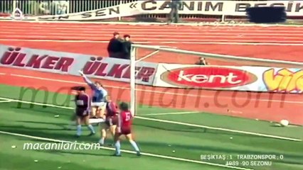 Beşiktaş 1-0 Trabzonspor [HD] 18.02.1990 - 1989-1990 1st League Matchday 20 + Post-Match Comments