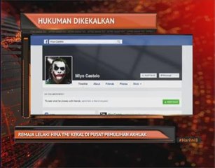 Remaja lelaki hina TMJ kekal di pusat pemulihan akhlak