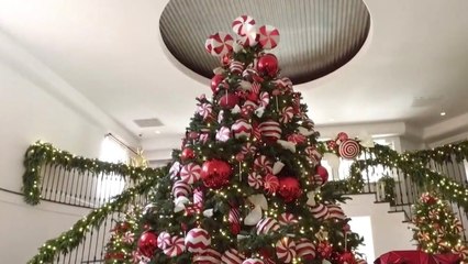 Découvrez les plus beaux sapins de Noël des stars