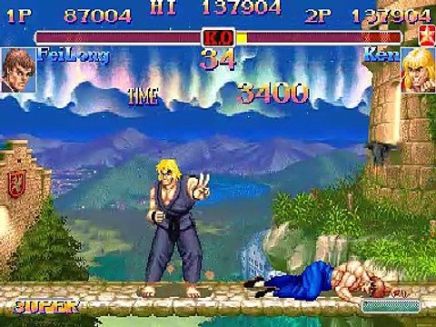 Super Street Fighter II Turbo online multiplayer - arcade