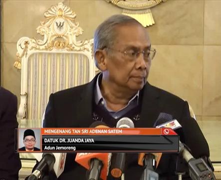 Mengenang Tan Sri Adenan Satem: Reaksi Datuk Dr. Juanda Jaya