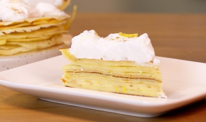 On craque pour ces crêpes façon tarte au citron meringuée