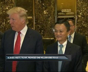 Alibaba meets Trump, promises one million jobs to U.S