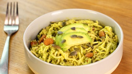 Les pâtes au pesto d'avocat, la recette healthy et fondante