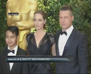 Angelina Jolie, Brad Pitt reach divorce pact