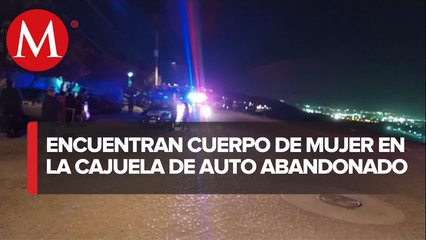 El cuerpo de una mujer es hallado en la cajuela de un vehículo abandonado
