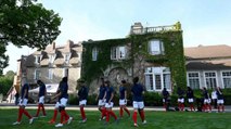 À quelques jours du Mondial, les Bleues ont dû laisser la place aux Bleus à Clairefontaine