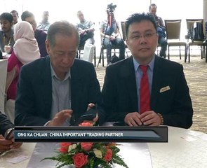 Ong Ka Chuan: China important trading partner