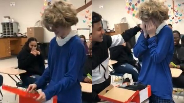 Cette ancienne victime de harcèlement scolaire très émue devant le beau geste de ses camarades