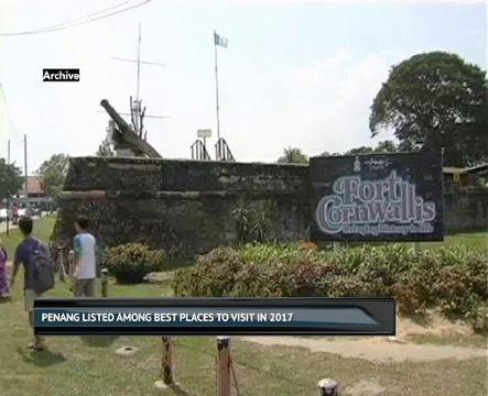Penang listed among best places to visit in 2017
