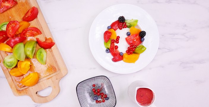 Denny Imbroisi : sa recette facile pour revisiter la burrata crémeuse