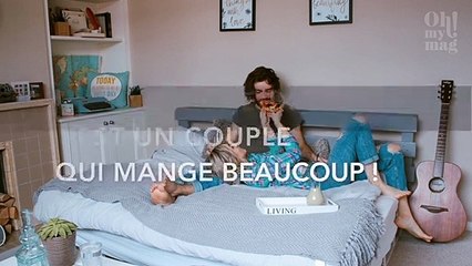 Un couple heureux est un couple qui mange… beaucoup ! (vidéo)