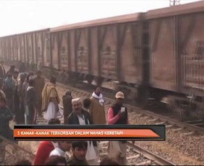 7 kanak-kanak terbunuh dalam nahas keretapi