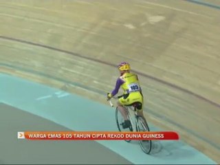 Warga emas 105 tahun cipta Rekod Dunia Guiness