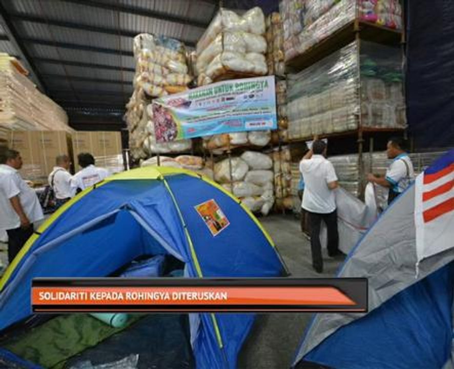 Solidariti kepada Rohingya diteruskan