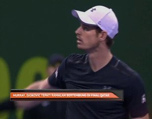Murray, Djokovic tepati ramalan bertembung di final Qatar