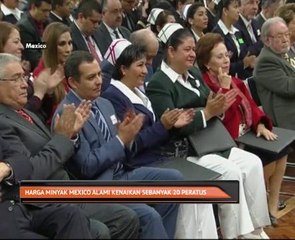 Harga minyak Mexico alami kenaikan sebanyak 20 peratus