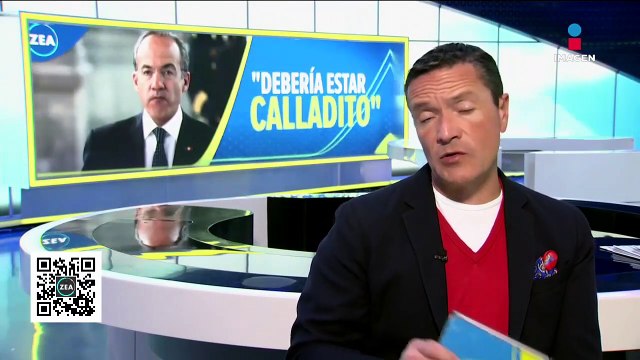 Debería estar calladito , López Obrador a Calderón sobre críticas a estrategia de seguridad