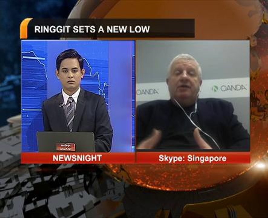 Ringgit sets a new low