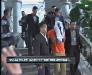 More gold bars, cash seized in Ministry Sec-gen's corruption probe
