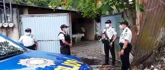 Así es la vivienda donde la policía encontró a tres presuntos delincuentes
