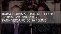 Barack Obama : il publie une photo trop mignonne de lui et Michelle pour son anniversaire