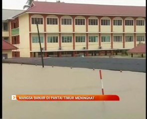 Mangsa banjir di Pantai Timur meningkat