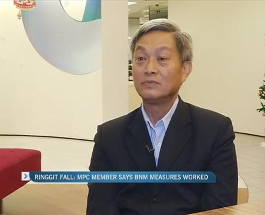 Ringgit falls: MPC member says BNM measures worked