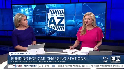 Arizona to add more electric vehicle charging stations