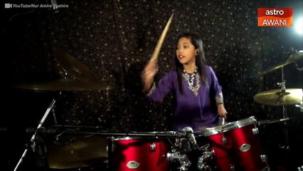 #AWANIbyte: Kenali 'Amira Drummer'