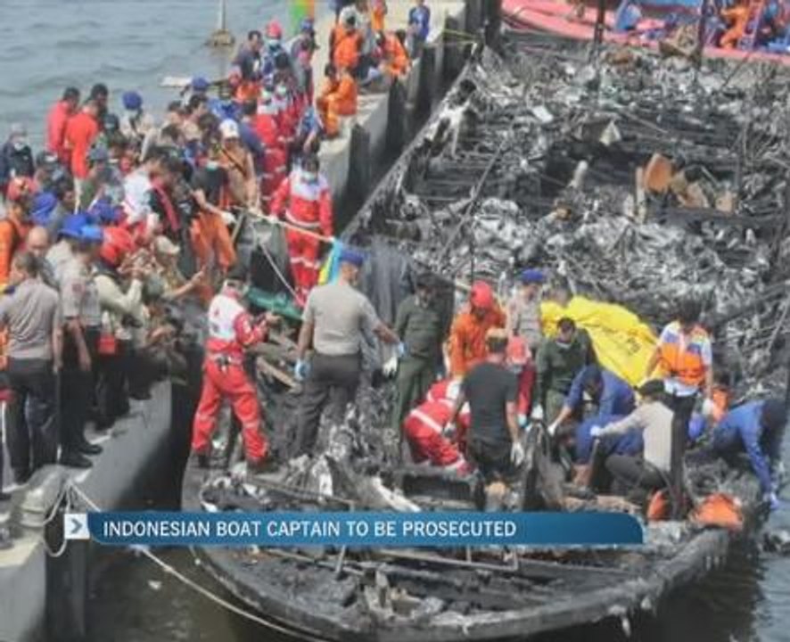 Indonesian boat captain to be prosecuted