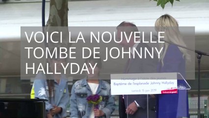 Johnny Hallyday : la photo de sa nouvelle tombe (PHOTOS)