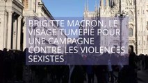 Brigitte Macron apparaît le visage tuméfié dans les rues : la campagne choc qui secoue l'Italie