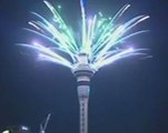 New Zealand ushers in 2017 with fireworks display