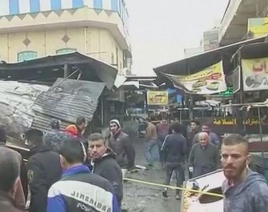 Two blasts in central Baghdad kill at least 27 - police