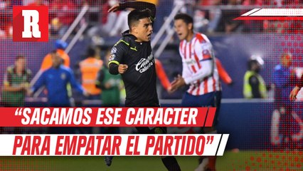 Nene Beltrán: “Sacamos ese carácter, esos huevos y pudimos empatar el partido"