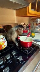 BUSTED!! oh you know just cooking and chatting