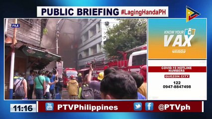 Information campaign kontra sunog ng BFP, mas pinaigting pa