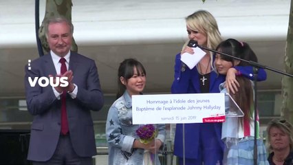 Laeticia Hallyday, son "rituel magique" sur la tombe de Johnny